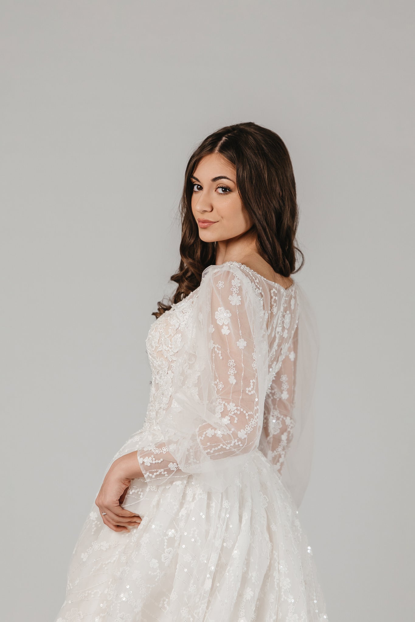 TULLE WEDDING DRESS