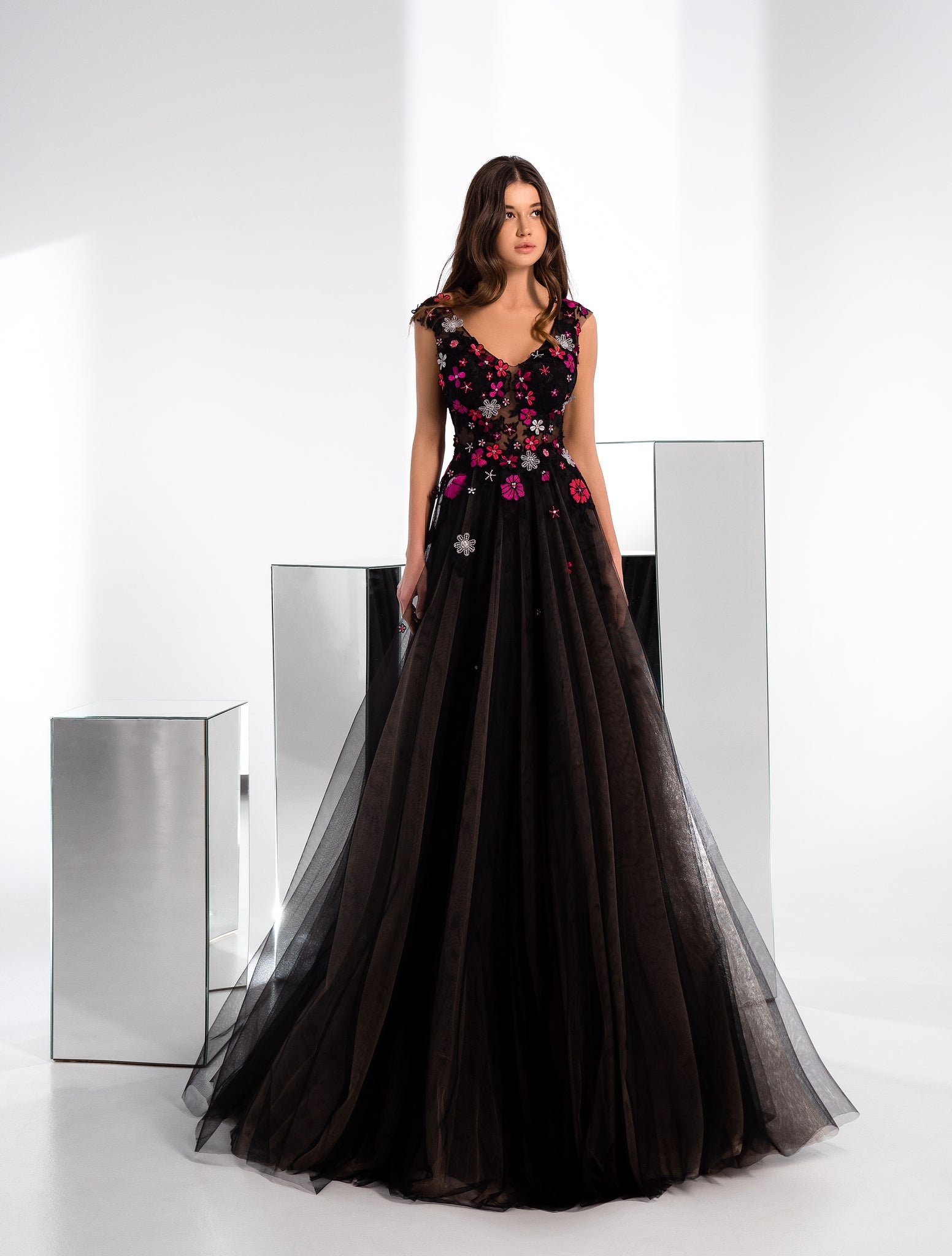 EVENING DRESS FLOWERS