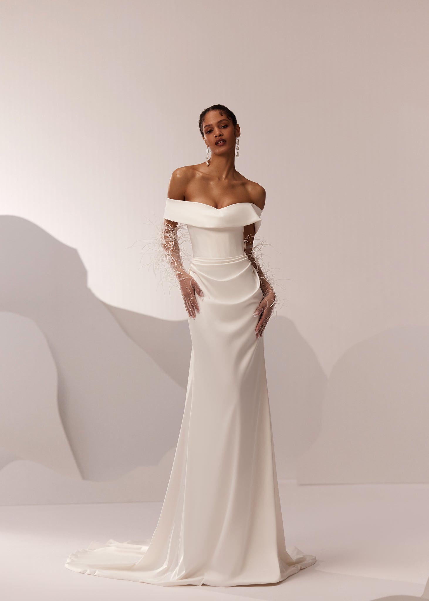 Minimalist and Modern Wedding Dress
