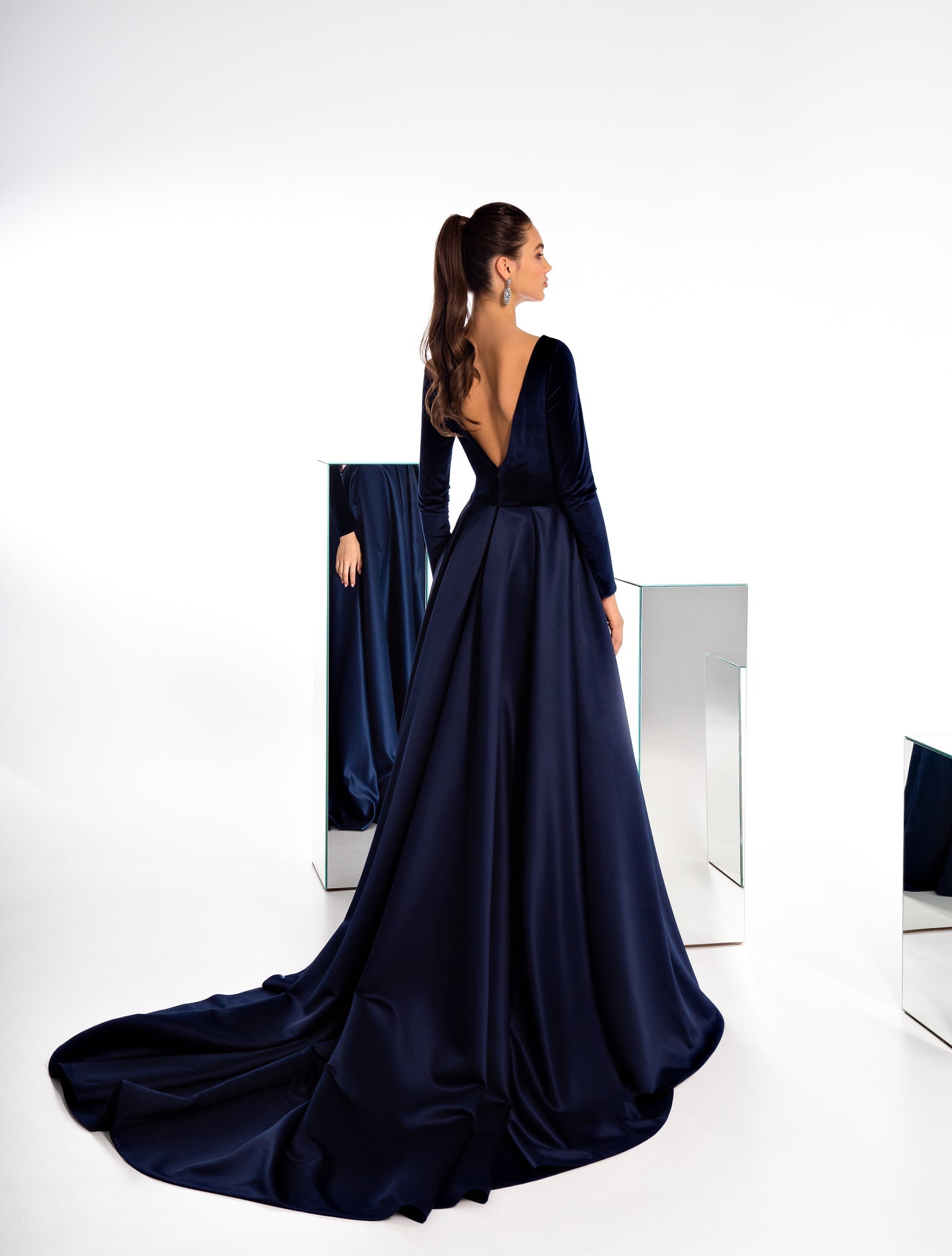 Velvet Evening Dress