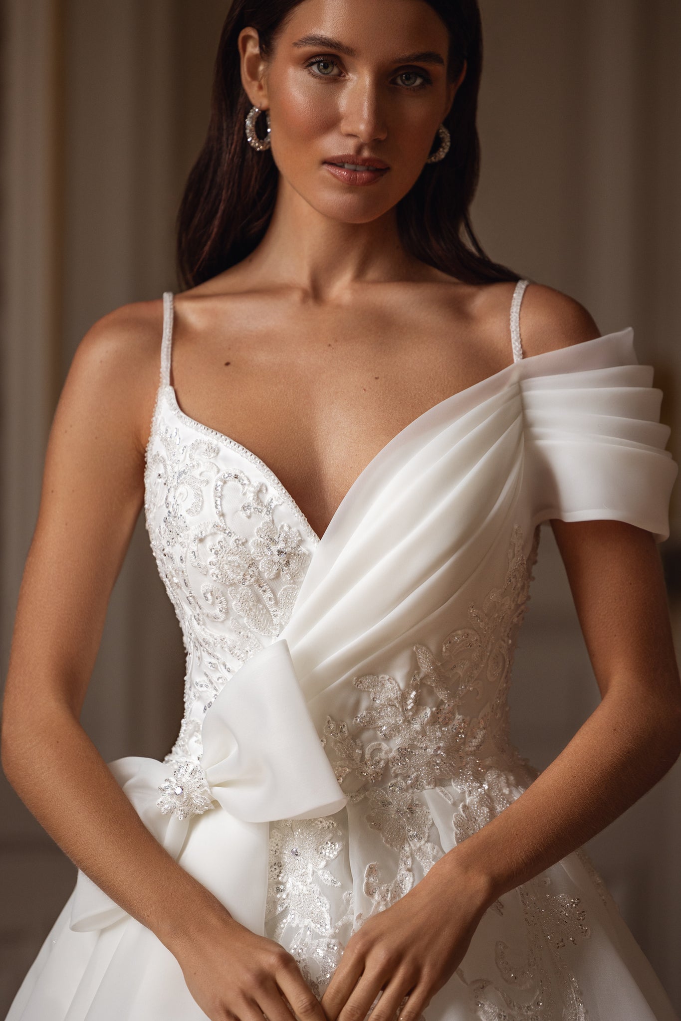 Wedding Dress Made of Organza