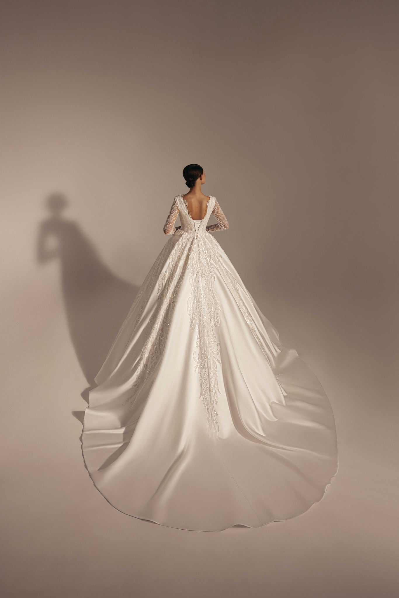Wedding Dress with Regal Full Skirt