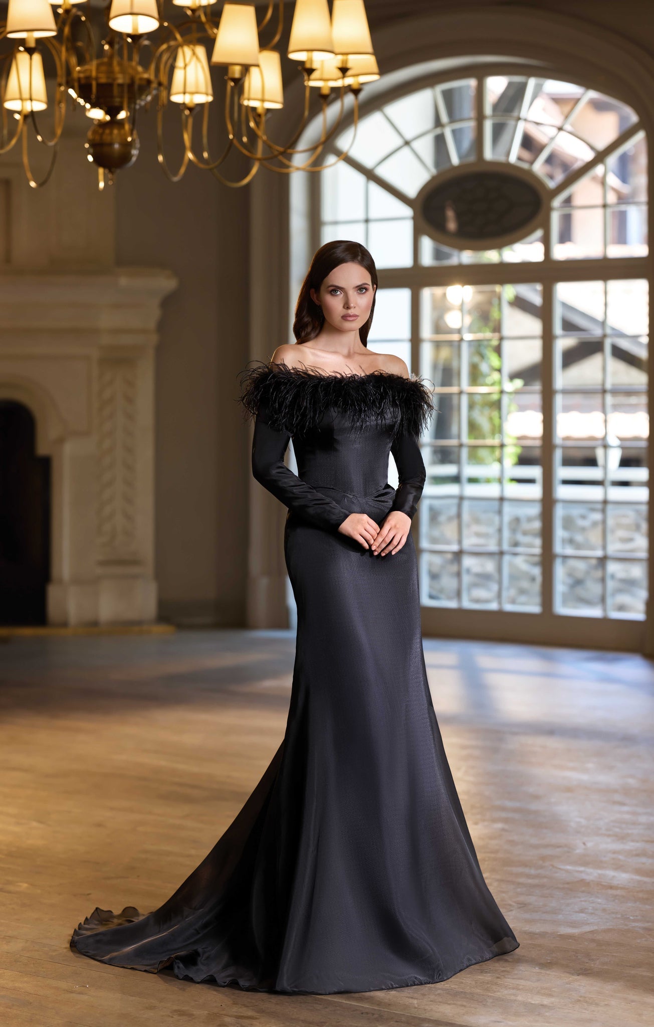 Emerald Green Evening Dress