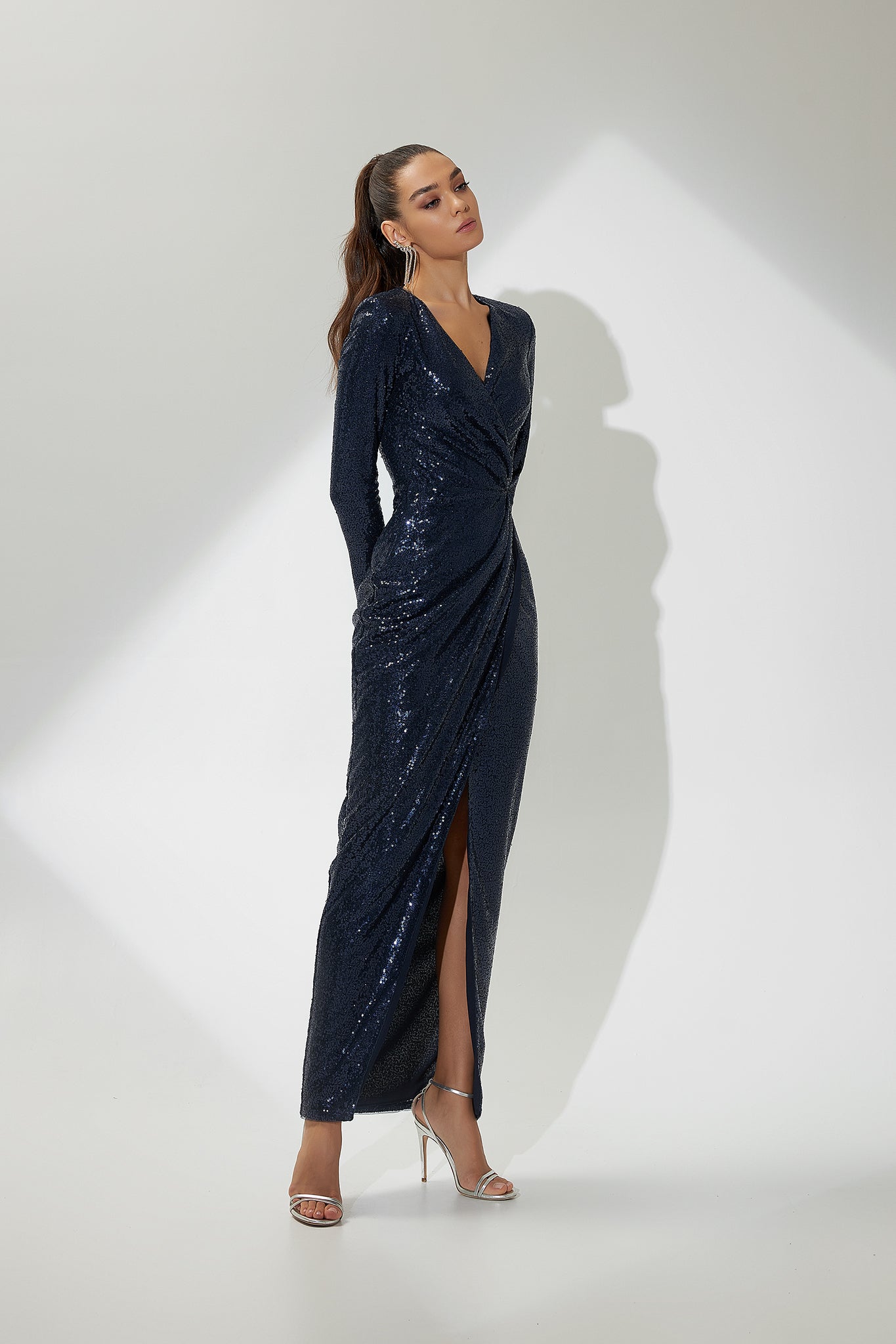Evening Dress with Sequins