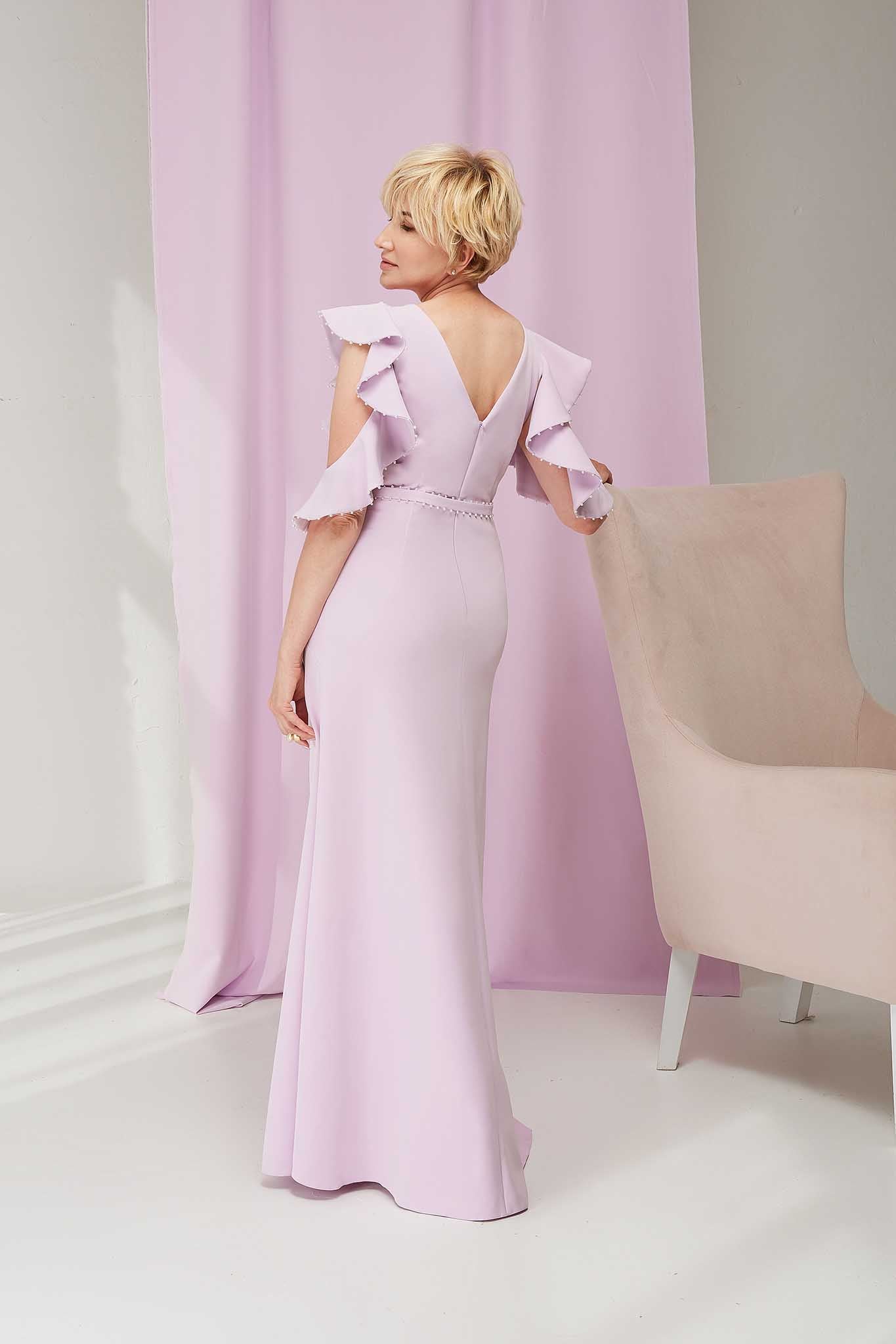 Lila Long Evening Dress