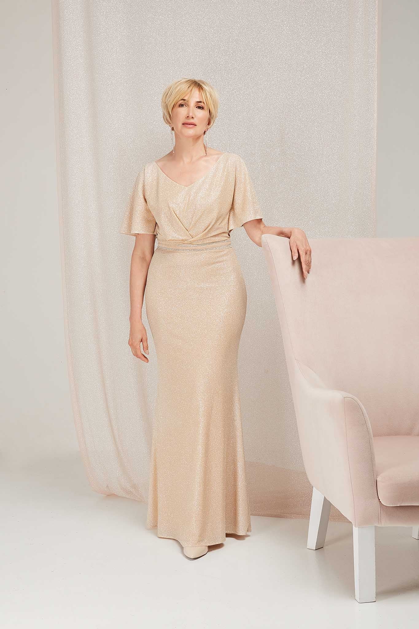 Long Golden Dress