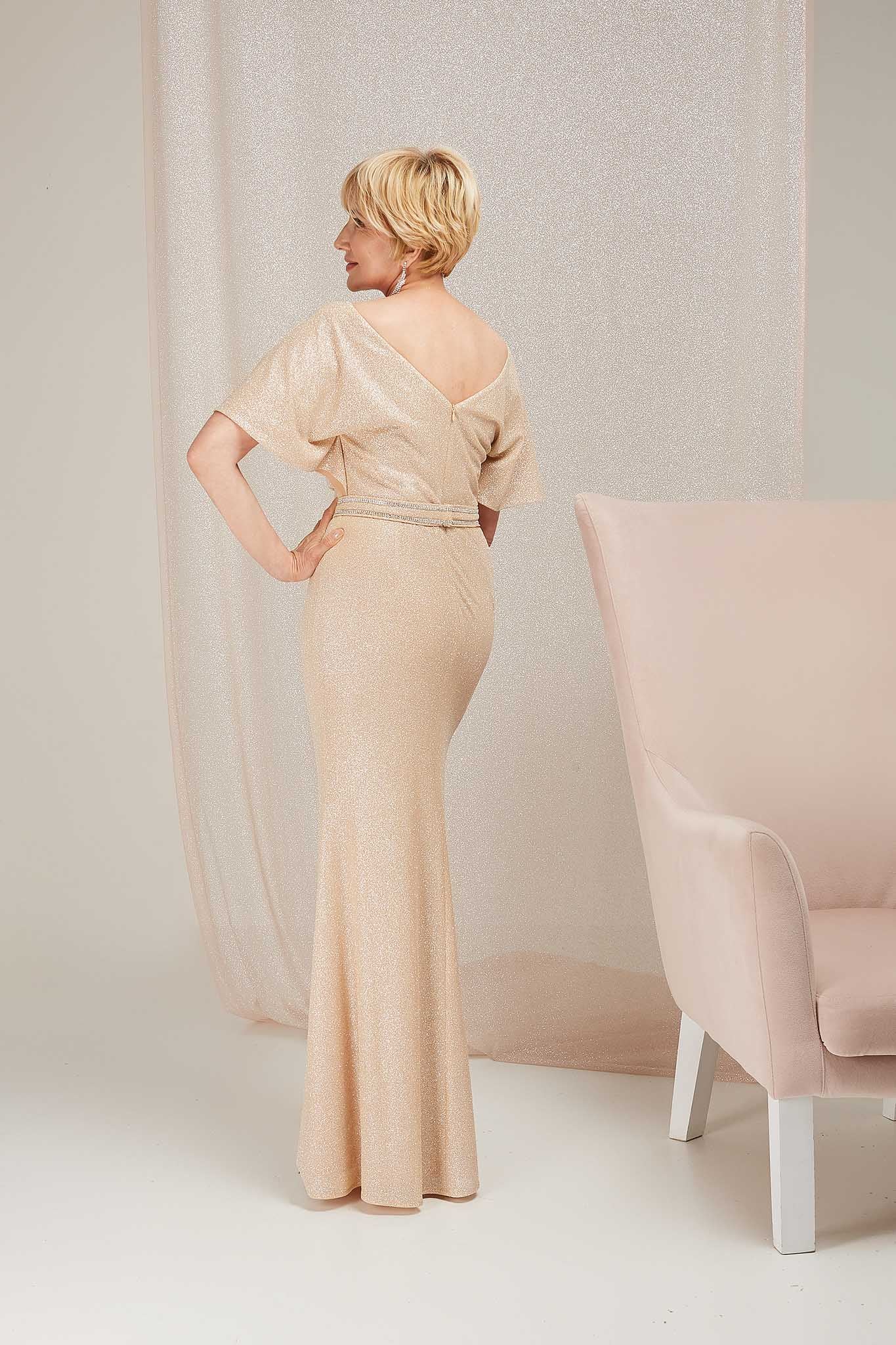 Long Golden Dress