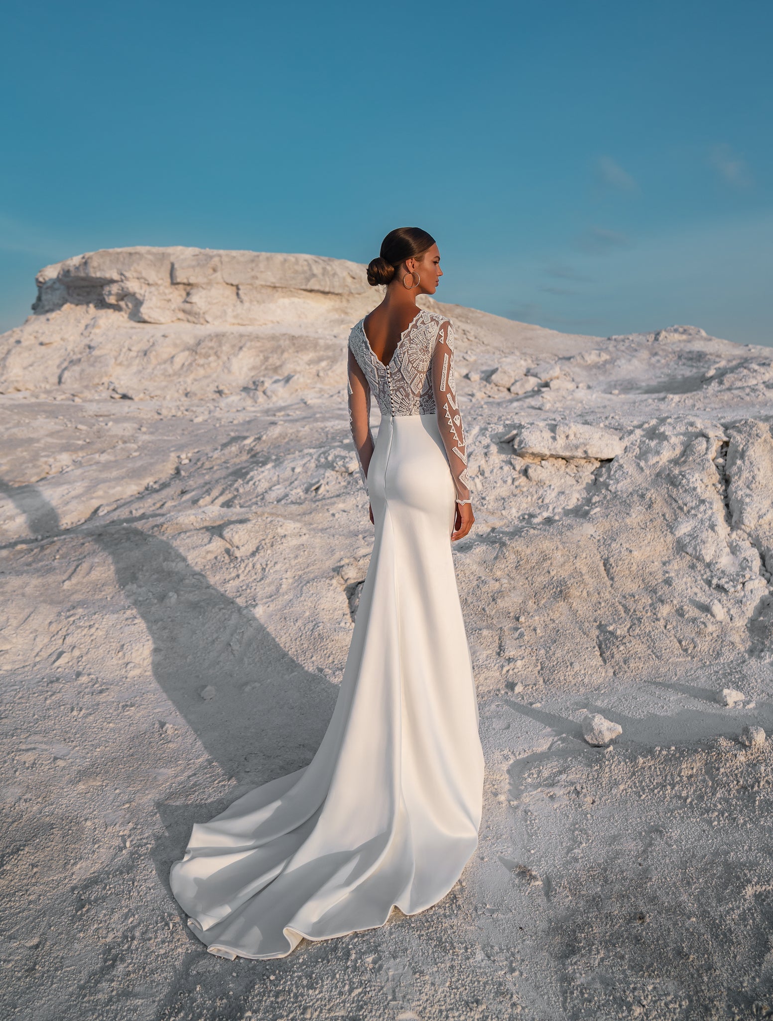 MOON STONE WEDDING DRESS