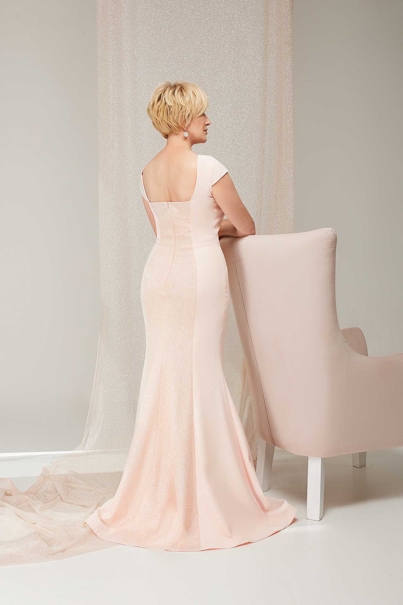 Pale Pink Long Dress