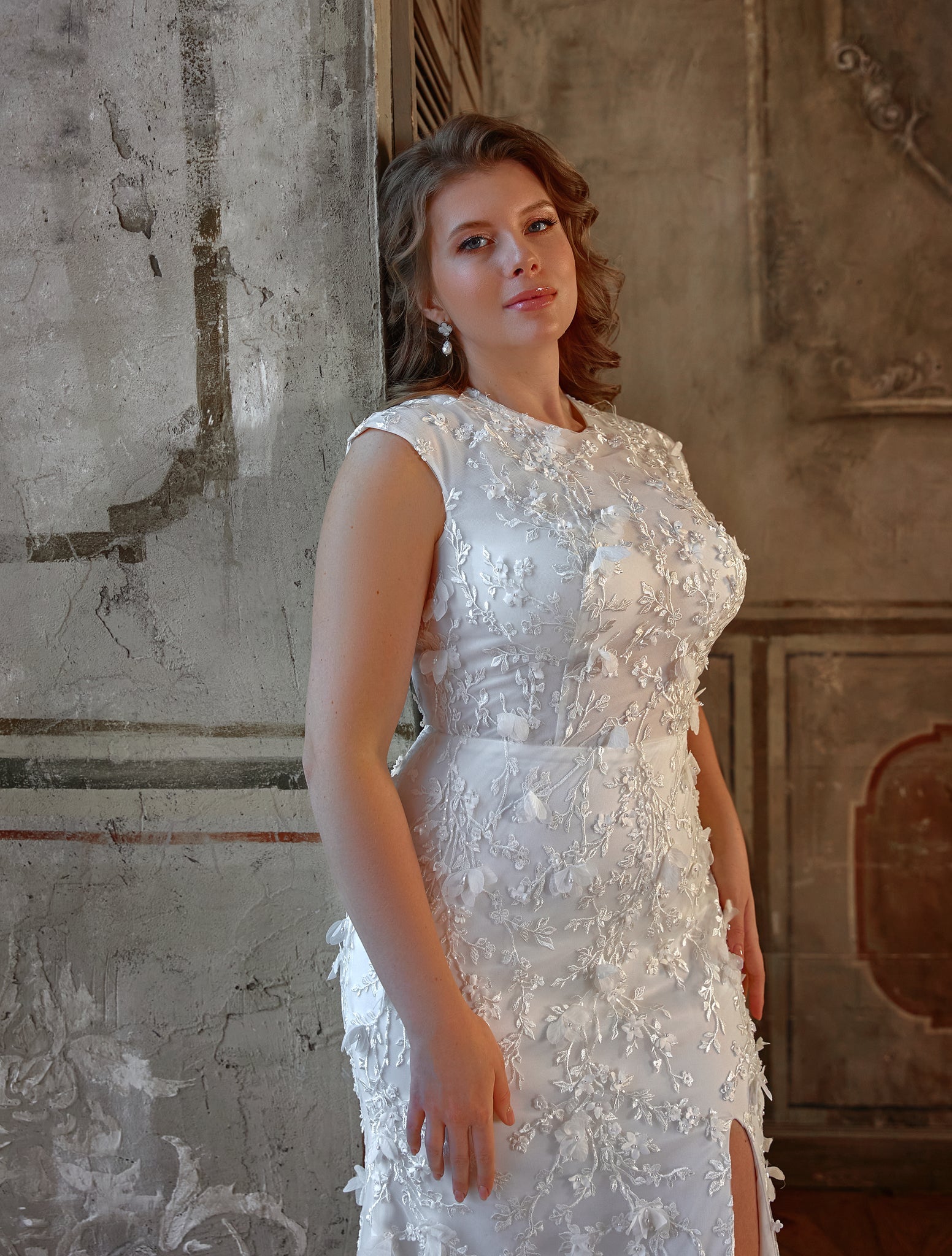 Plus Size A-Line Wedding Dress