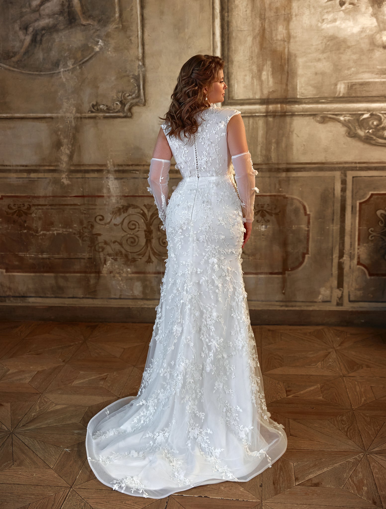 Plus Size A-Line Wedding Dress