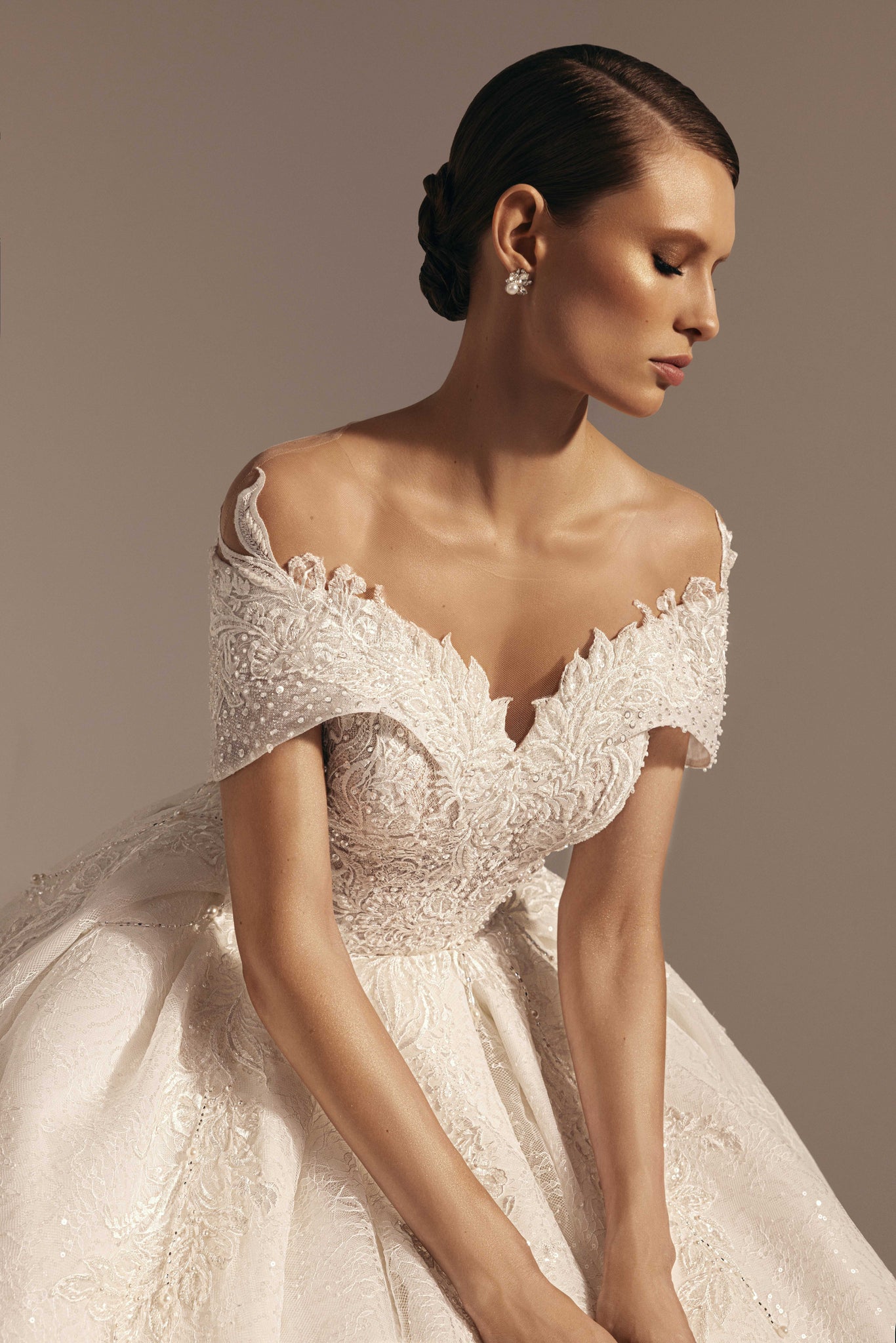 Princess Wedding Dress with Crinoline