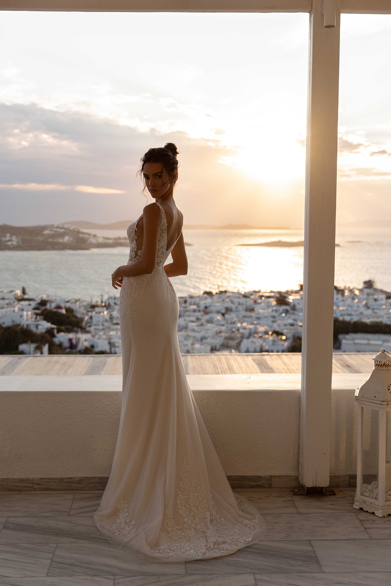 Siren Wedding Dress with Bolero