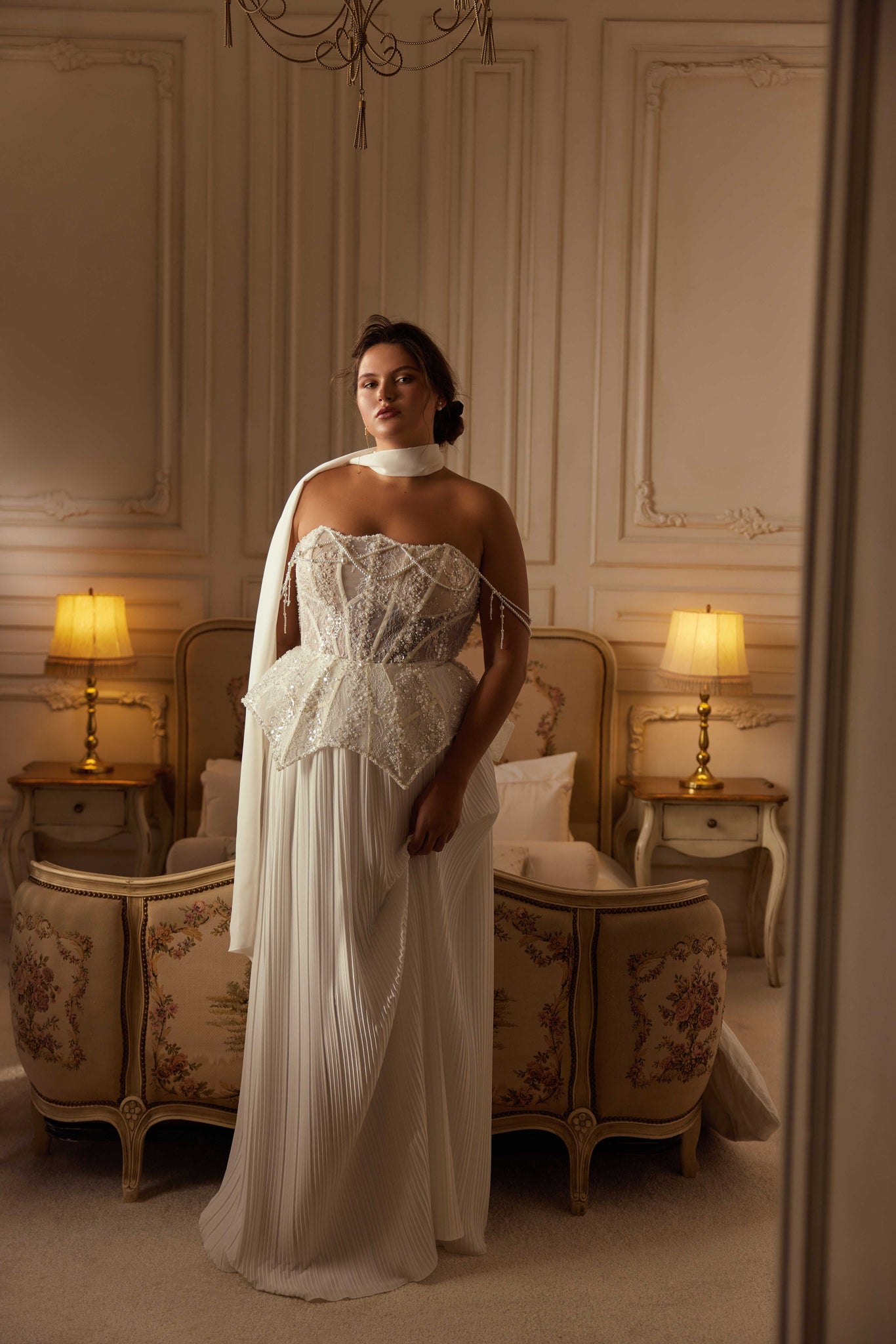 WEDDING DRESS 2 IN 1 PLUS SIZE ANTALIA