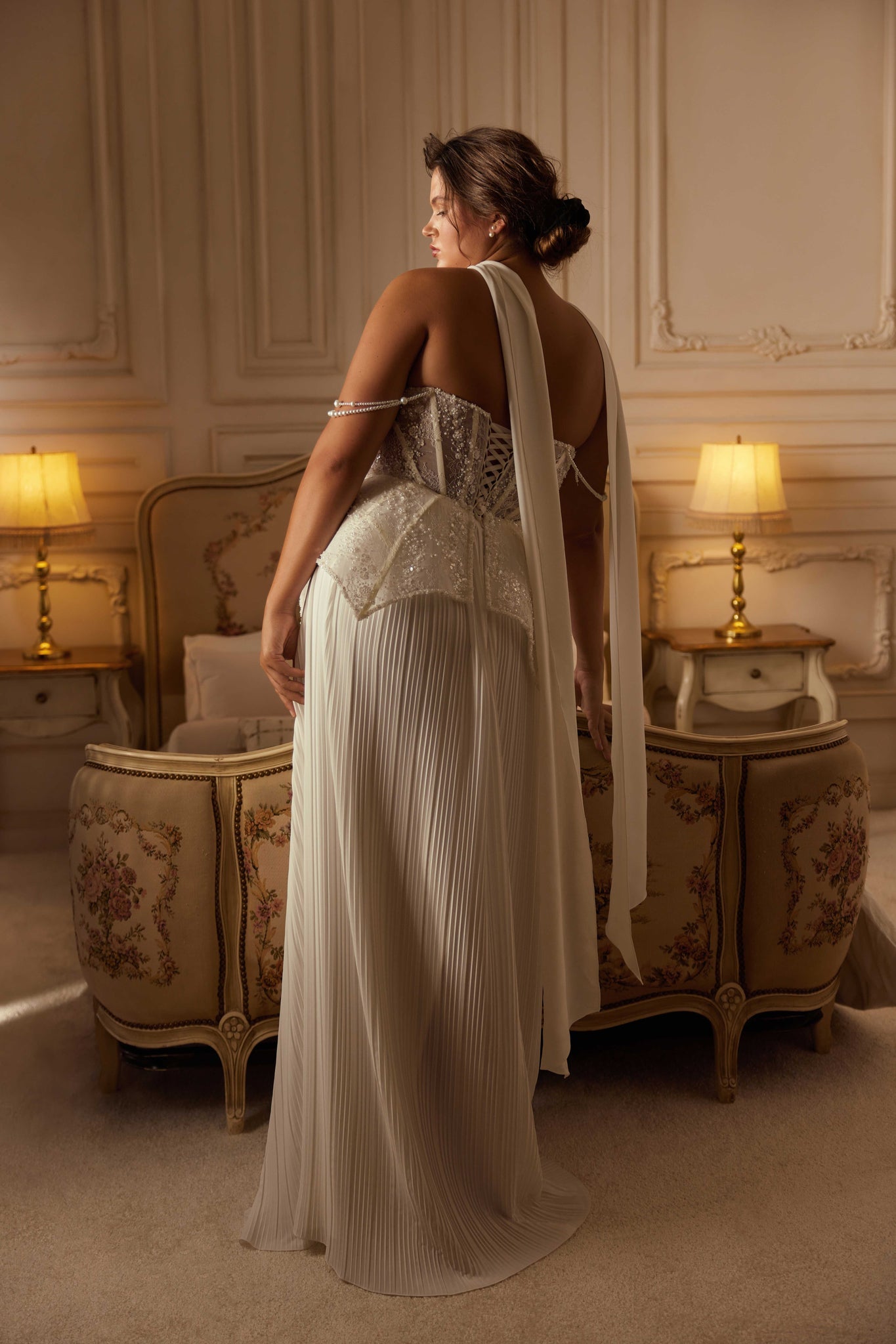 WEDDING DRESS 2 IN 1 PLUS SIZE ANTALIA